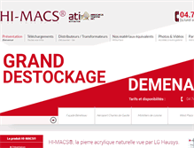 Tablet Screenshot of himacs.fr