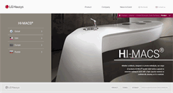 Desktop Screenshot of himacs.com